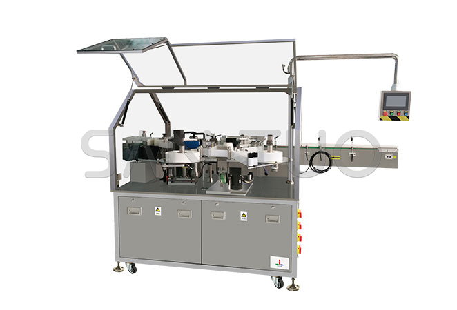 回轉(zhuǎn)式圓瓶貼標(biāo)機(jī)